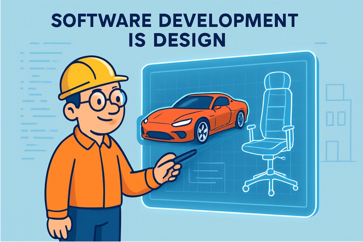 Software development is design — a creative discipline of problem-solving