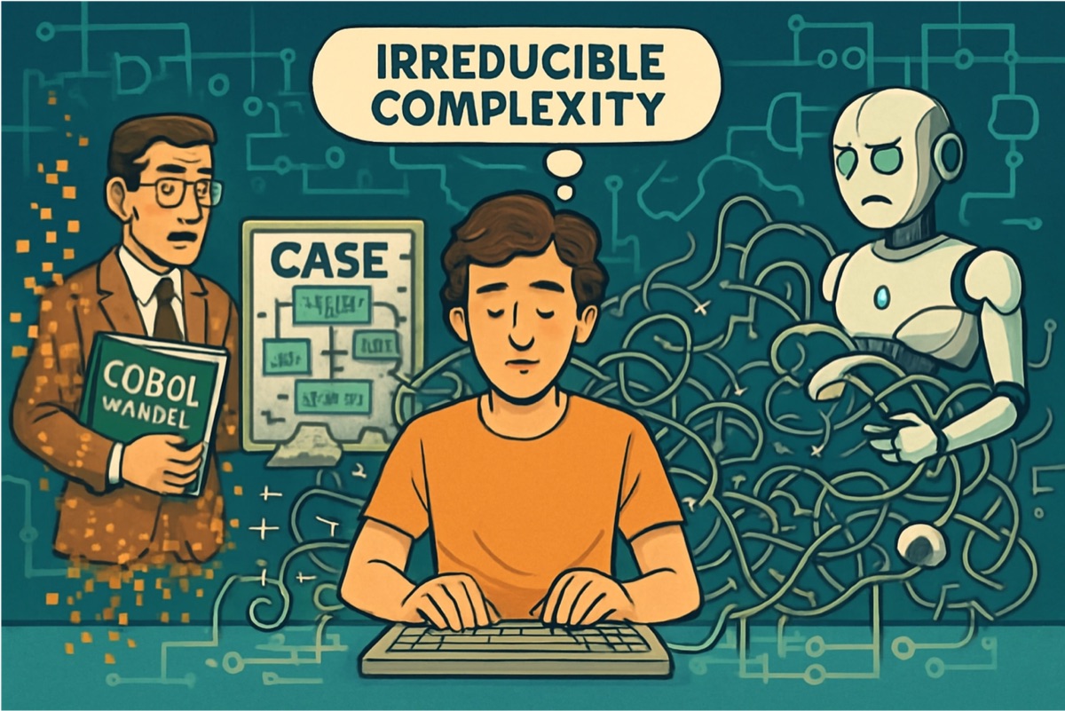 Der wiederkehrende Traum, Entwickler zu ersetzen — von COBOL bis KI