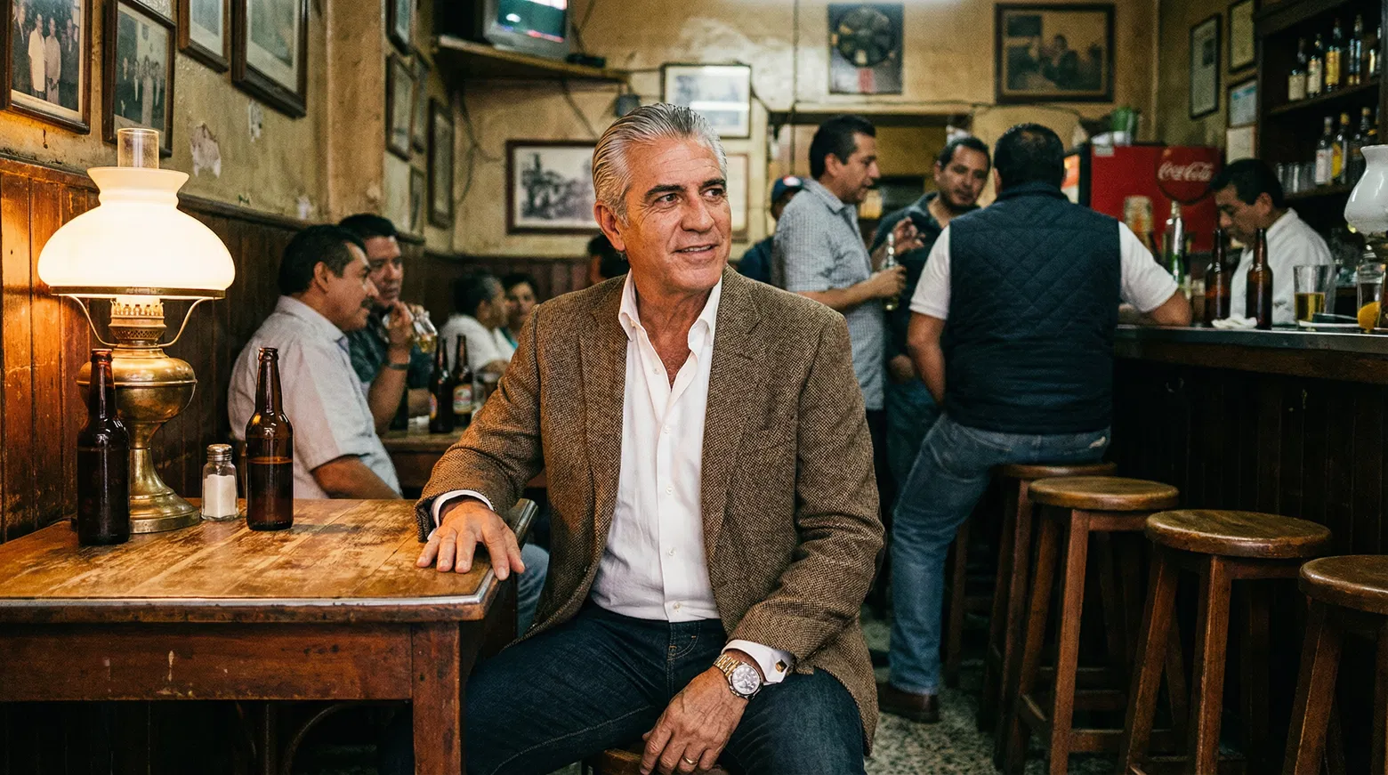 Don Rodrigo at cantina