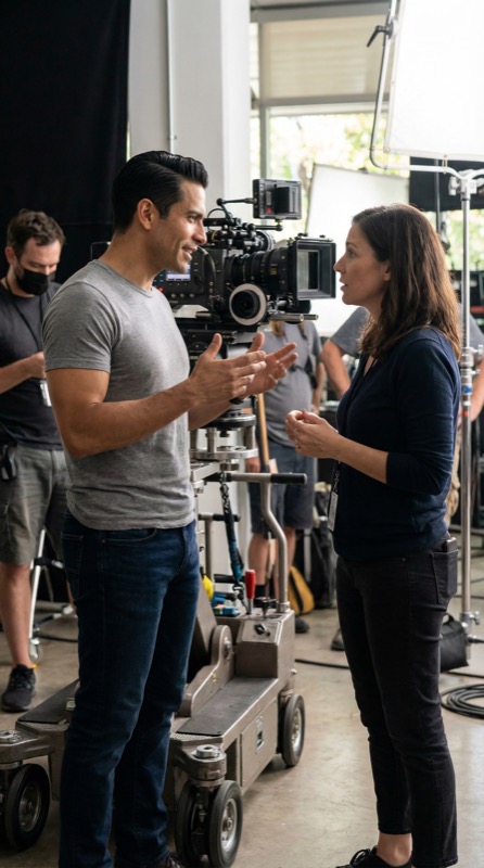 Alejo Vega hinter den Kulissen