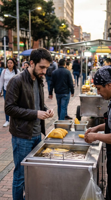 Diego Vargas hinter den Kulissen
