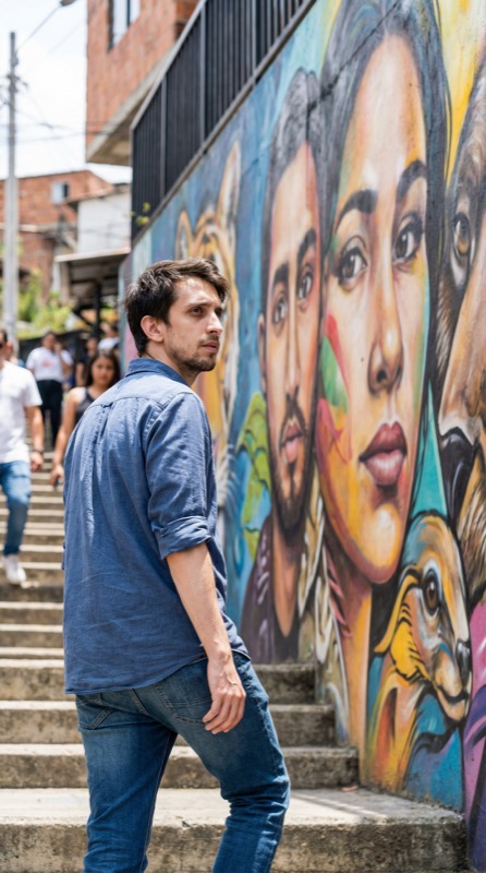 Diego Vargas hinter den Kulissen