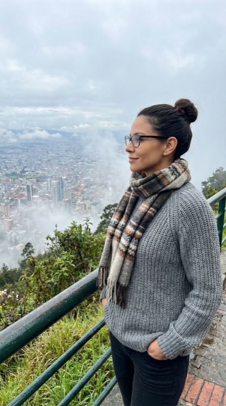 Laura Méndez hinter den Kulissen