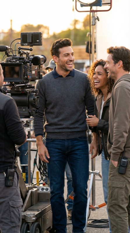 Marco Benedetti hinter den Kulissen