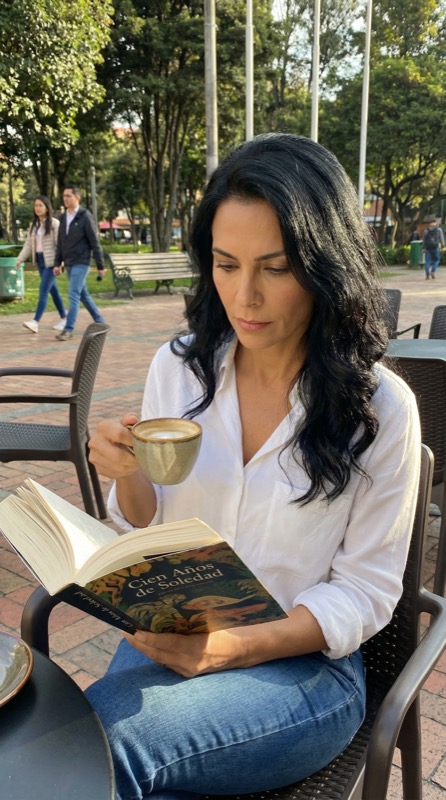 Mariana Ríos hinter den Kulissen