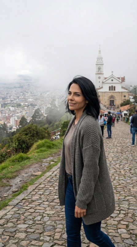 Mariana Ríos hinter den Kulissen