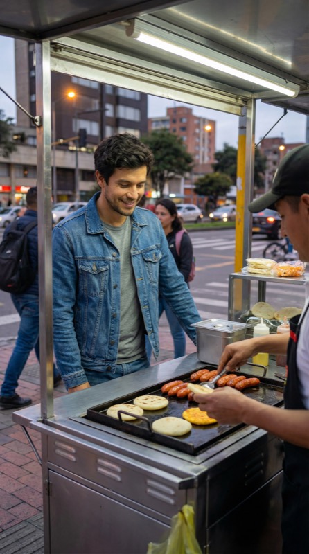 Sebastián Duarte hinter den Kulissen