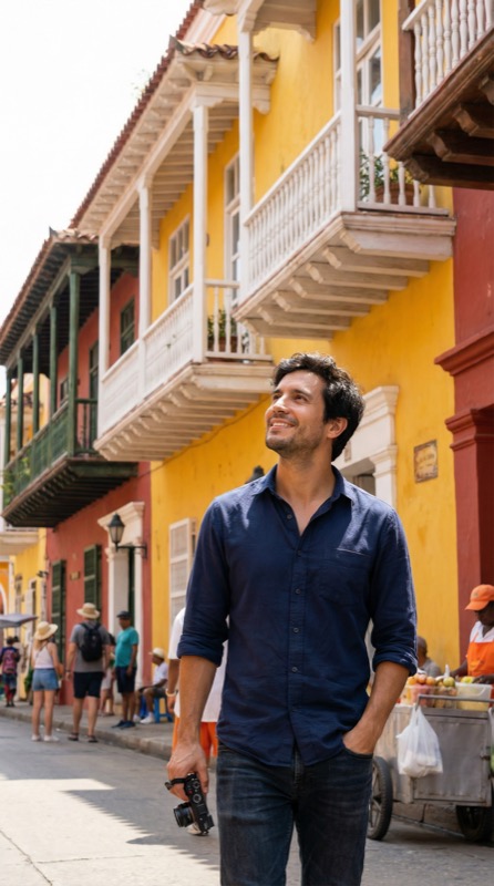 Sebastián Duarte hinter den Kulissen