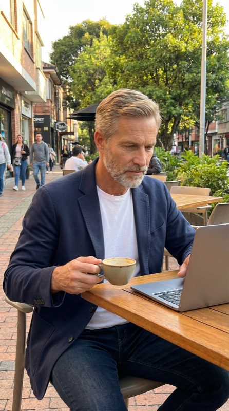 Stefan Richter hinter den Kulissen