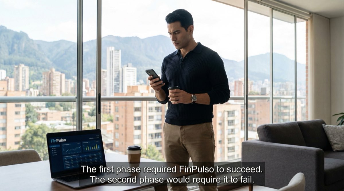 Alejo steht an seinem Wohnungsfenster, Handy in der Hand, beobachtet die Skyline von Bogotá. Sein Informant hat einen weiteren Bericht geliefert. Die Schlange ist geduldig. Die Schlange plant.