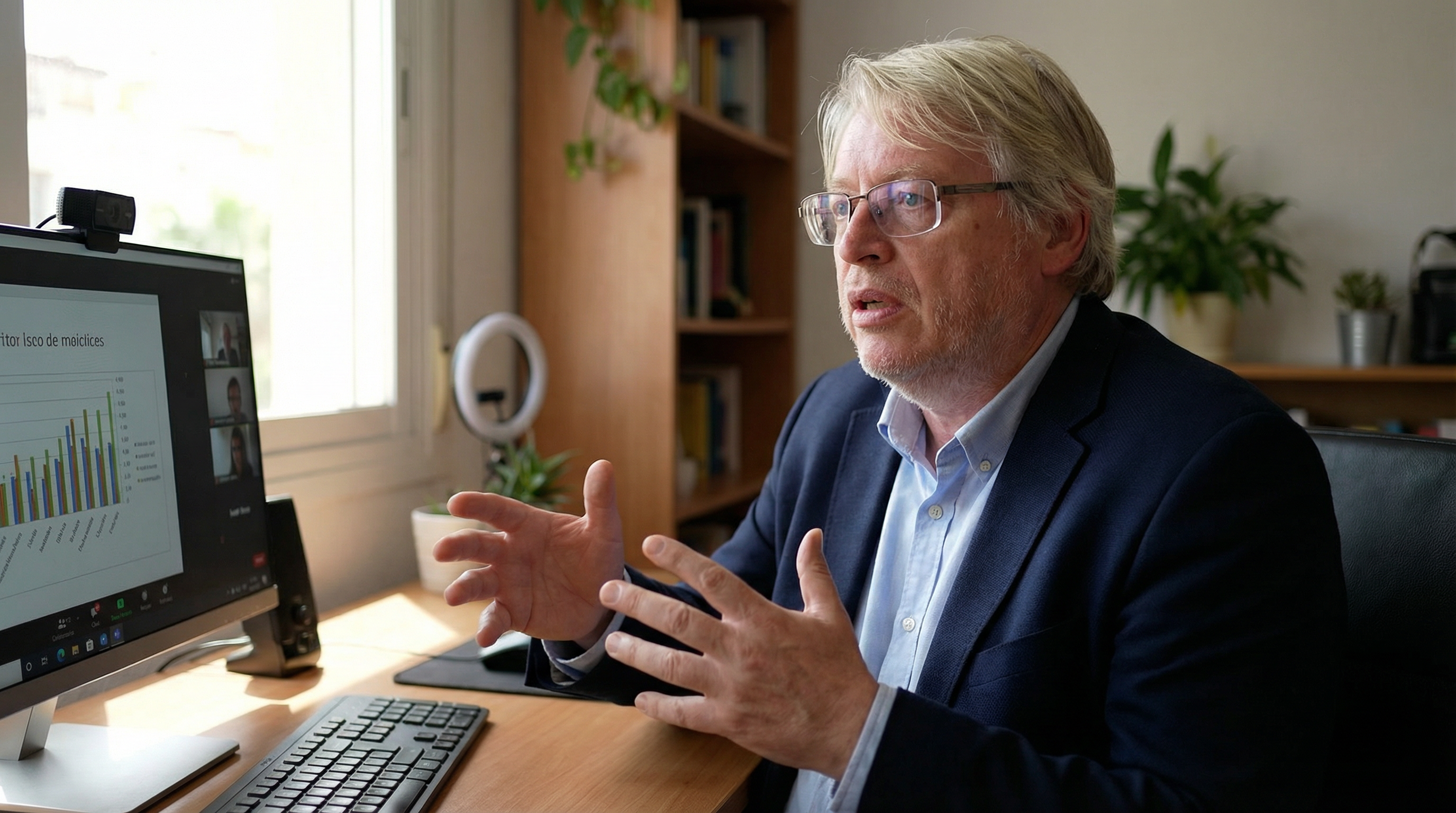 Ehrlicher Dialog per Video mit geteilten Daten