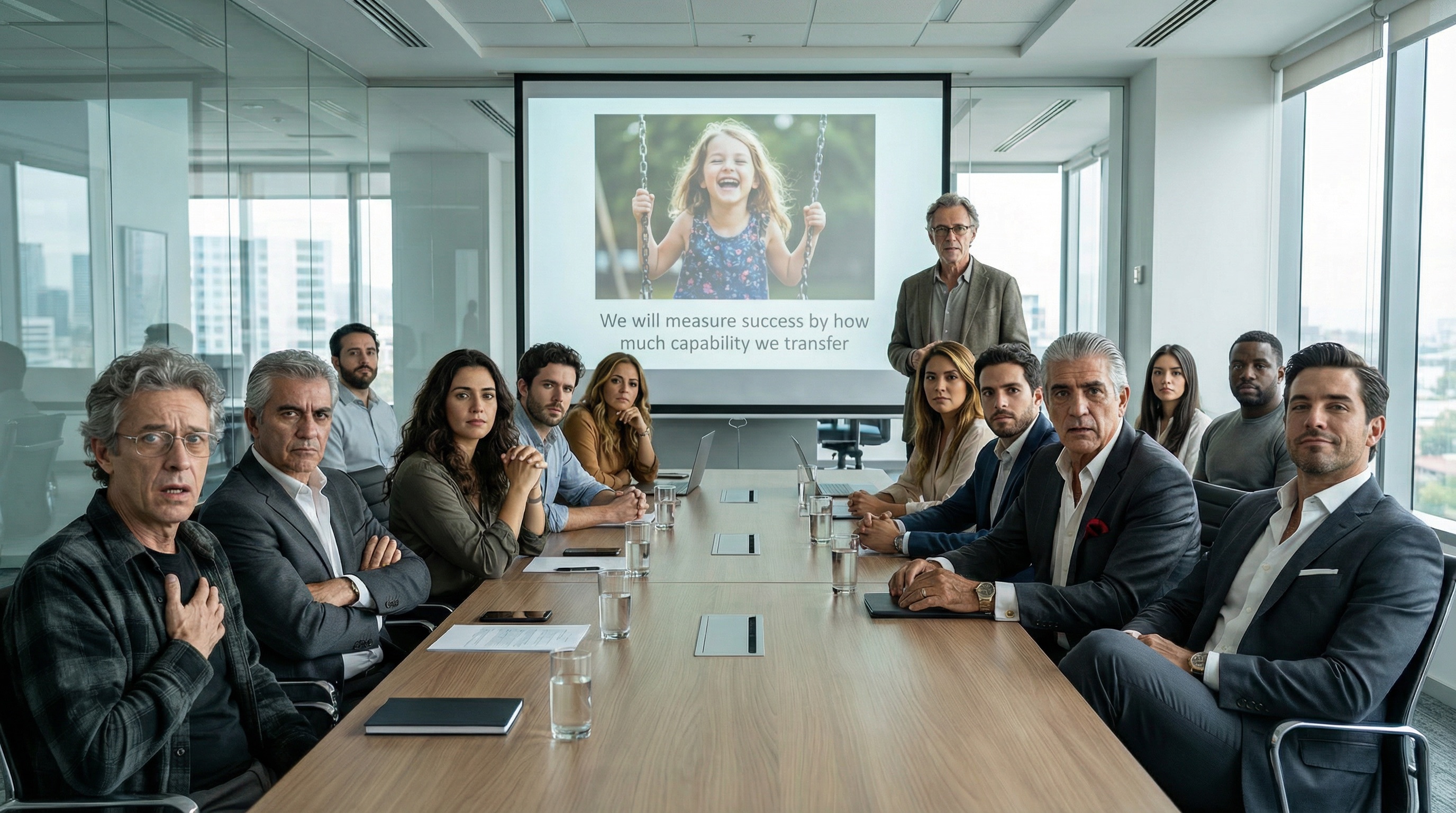 Stefans erste Präsentation