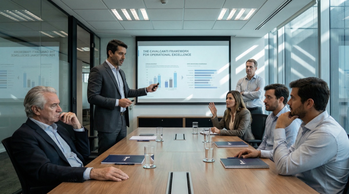 Bruno presenting the Cavalcanti Framework