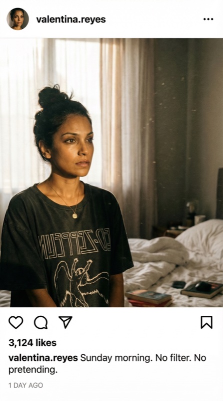 Charakter Instagram-Beitrag