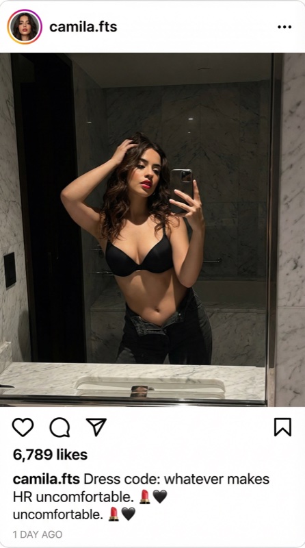 Character Instagram post