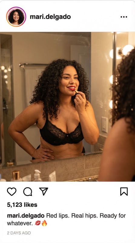 Character Instagram post