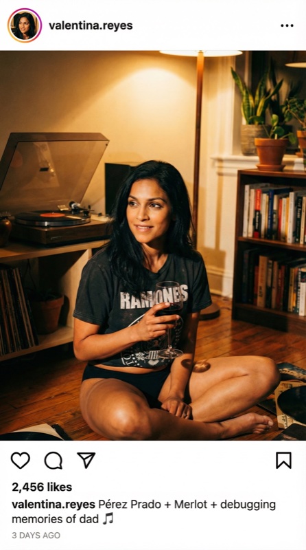 Charakter Instagram-Beitrag