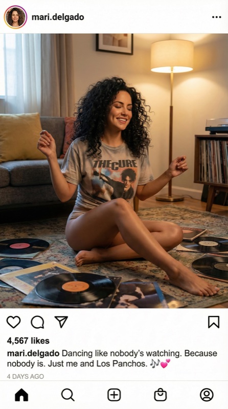 Character Instagram post