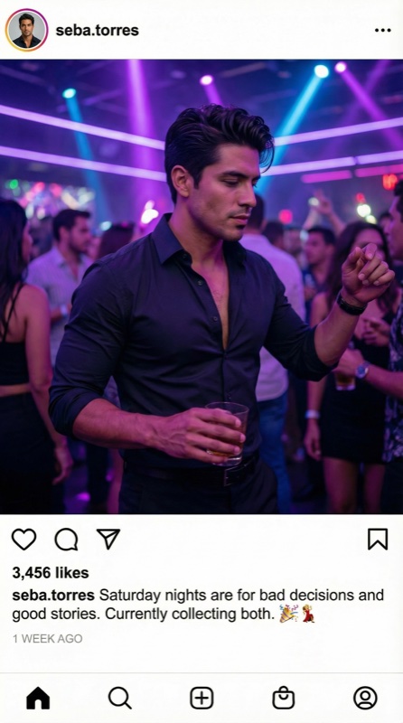 Character Instagram post