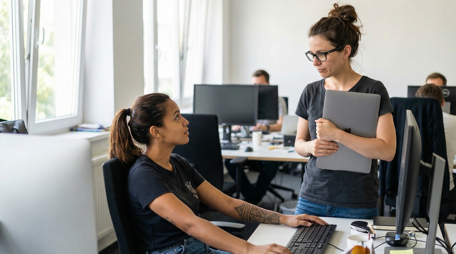 Mariana sieht skeptisch aus