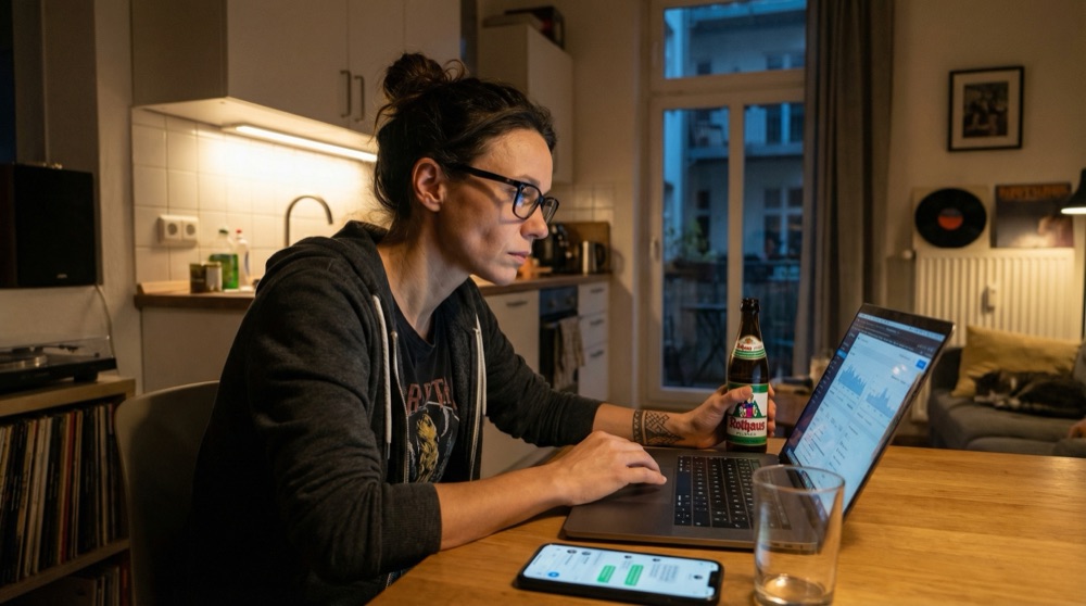 Katja prüft Navigator-Nutzerliste